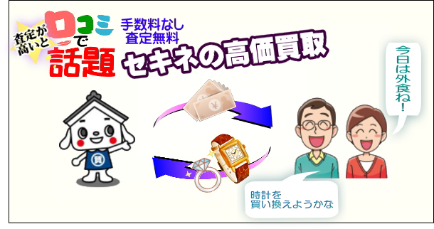 買取をイラストで説明